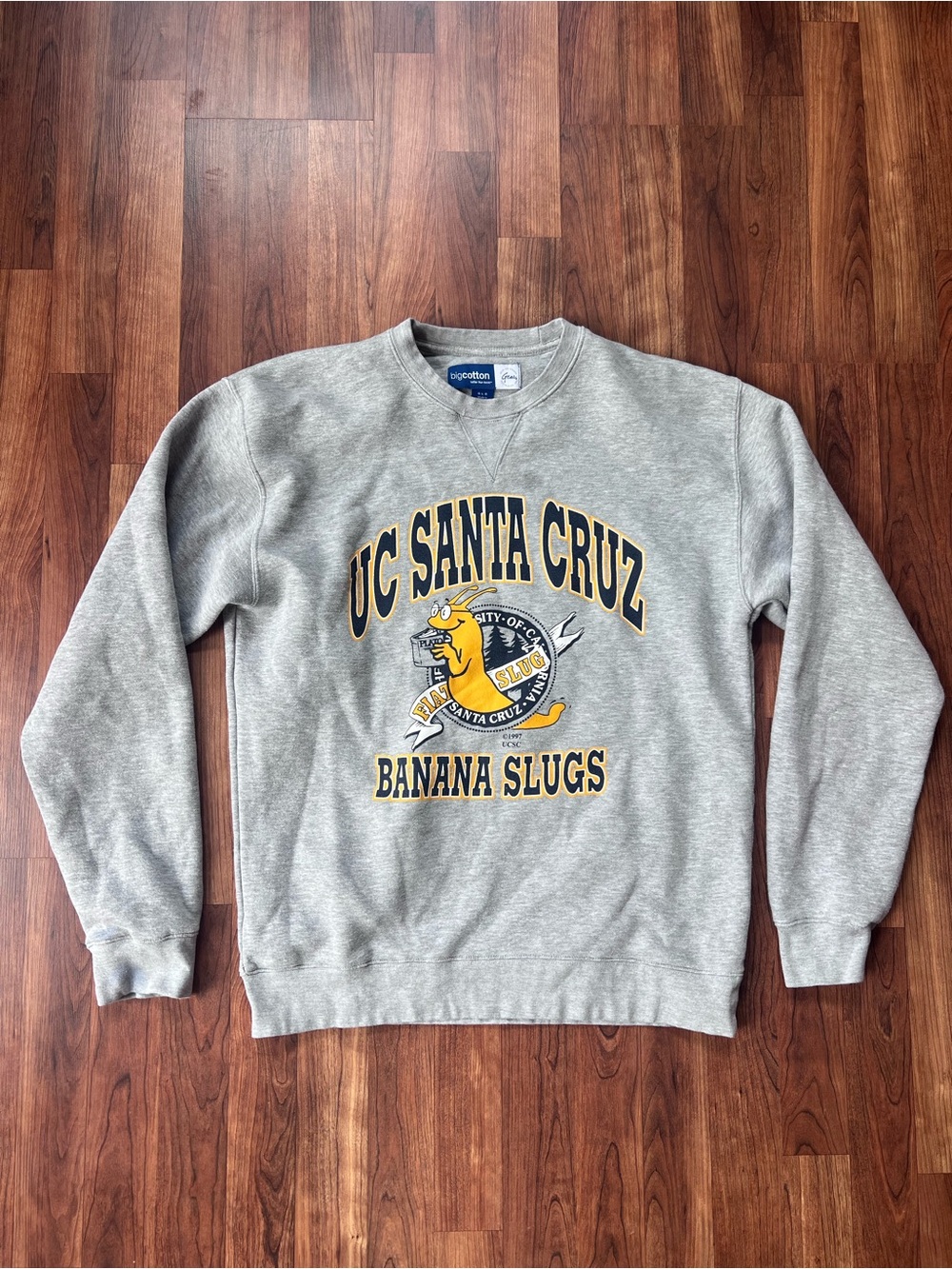 Vintage 1997 UC Santa Cruz Banana Slugs Crewneck Sweatshirt
